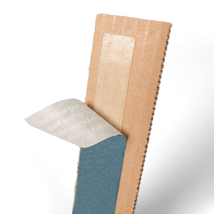 Der Klebestreifen lsst sich leicht abziehen