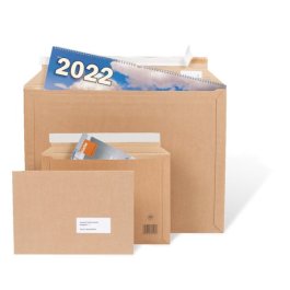 Wellpapp-Versandtaschen mit groer ffnung