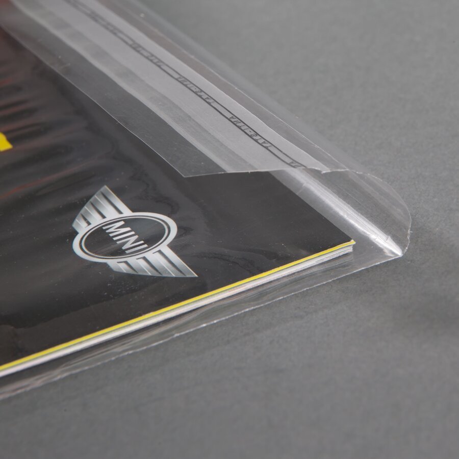 Folienversandtasche abgeschrägte Klappe Folienversandtasche abgeschrägte Klappe