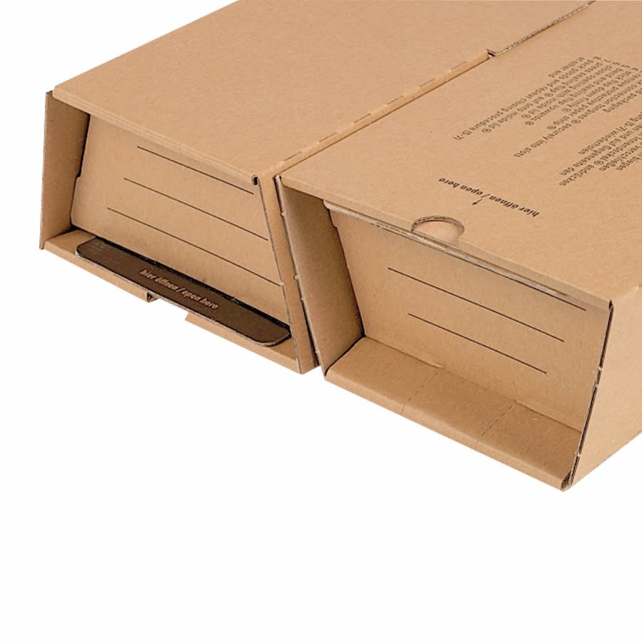 Trapez-Verpackung mit optimaler Platzausnutzung