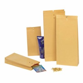 Papierbeutel mit Boden- & Seitenfalte