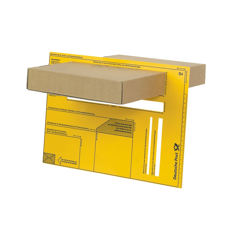 Portooptimiert für das Maxibrief-Format der Deutschen Post Portooptimiert für das Maxibrief-Format der Deutschen Post
