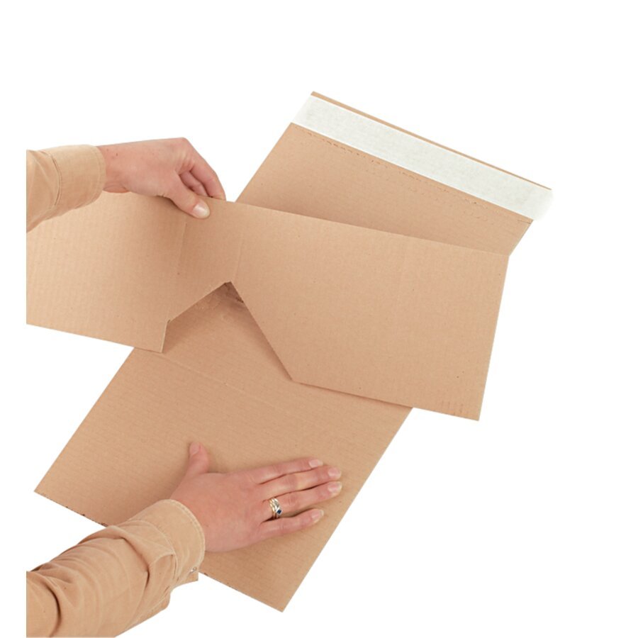 Den angestanzten Streifen um 90 drehen...