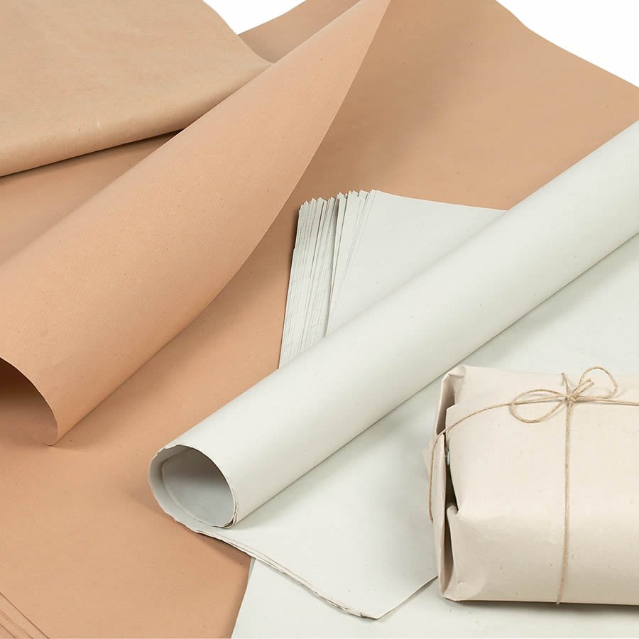 Natürliche und umweltfreundliche Packseide im Bogenformat zum Auspolstern und Einwickeln Natürliche und umweltfreundliche Packseide im Bogenformat zum Auspolstern und Einwickeln
