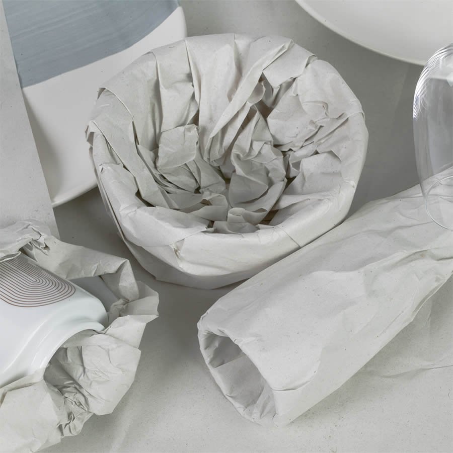 Packseide eignet sich hervorragend zum Verpacken von Glas und Porzellan oder anderen hochsensiblen Packgütern Packseide eignet sich hervorragend zum Verpacken von Glas und Porzellan oder anderen hochsensiblen Packgütern