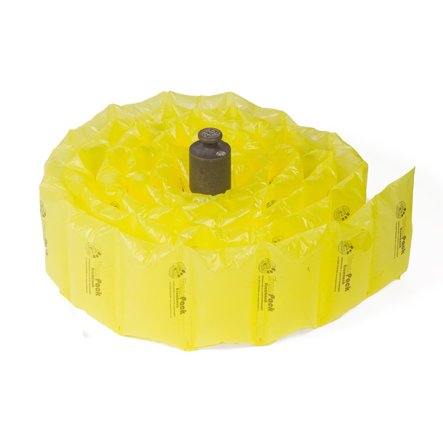 Die robusten Folien-Luftkissen halten großem Druck stand und eignen sich auch zum Verpacken schwerer Produkte Die robusten Folien-Luftkissen halten großem Druck stand und eignen sich auch zum Verpacken schwerer Produkte