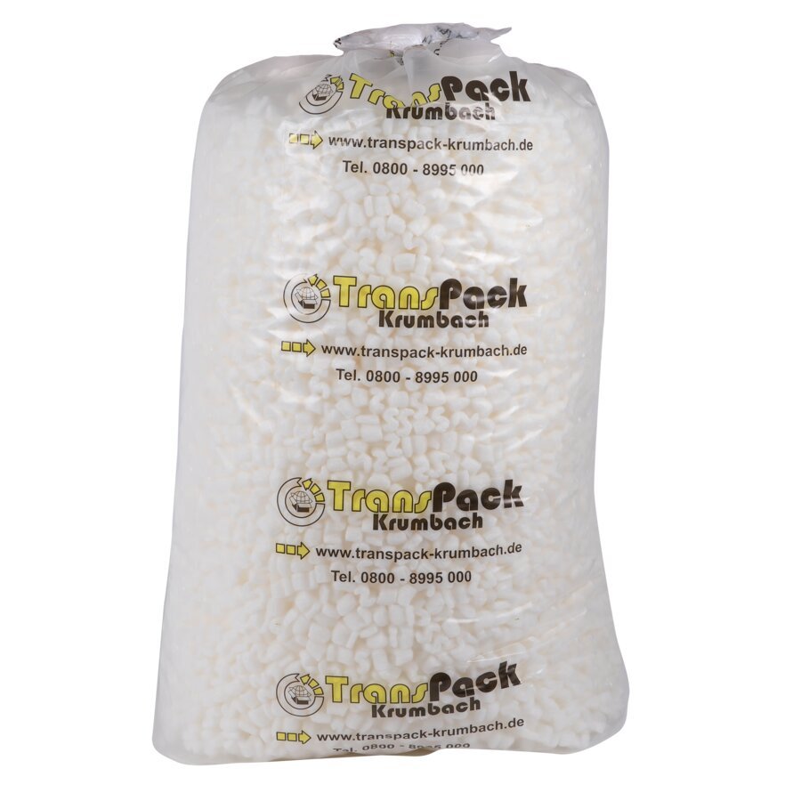 Angeliefert werden die natürlichen Verpackungschips im großzügigen 380 Liter-Sack Angeliefert werden die natürlichen Verpackungschips im großzügigen 380 Liter-Sack