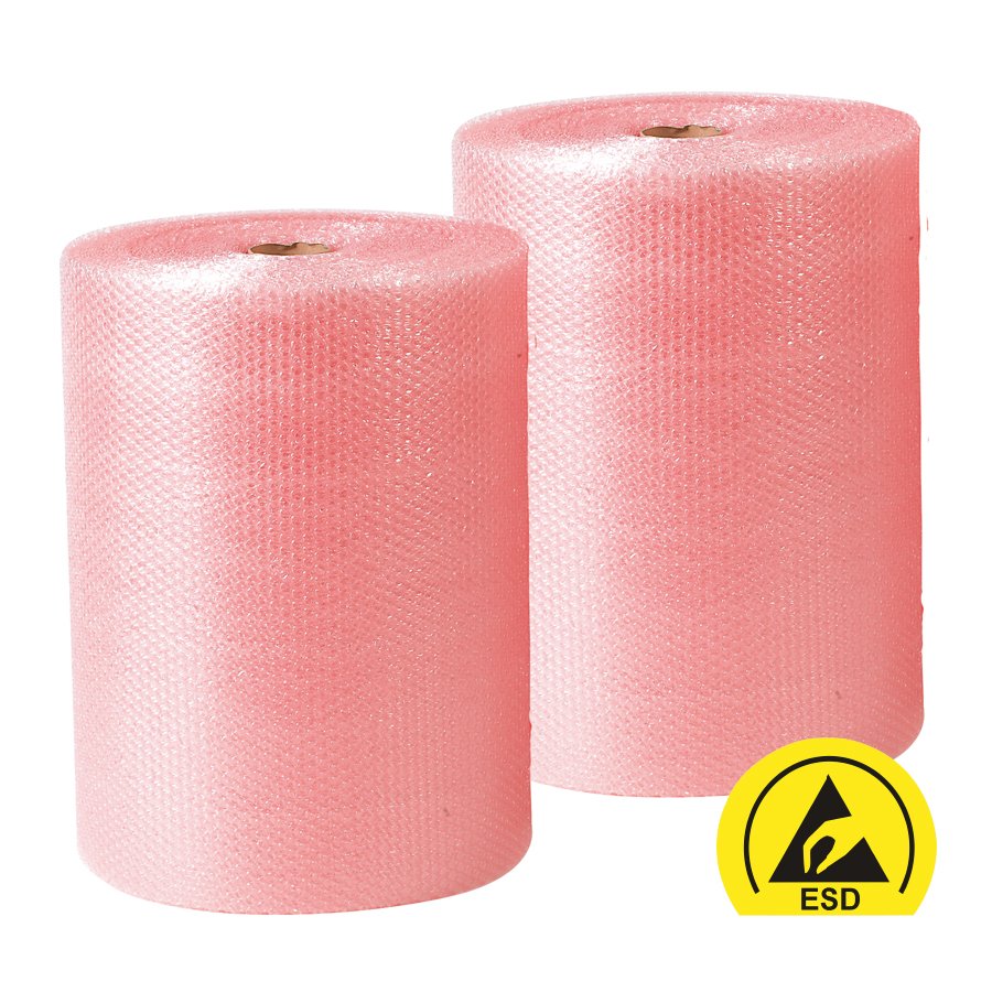 Luftpolsterfolie, antistatisch mit hoher Polstereigenschaft Luftpolsterfolie, antistatisch mit hoher Polstereigenschaft