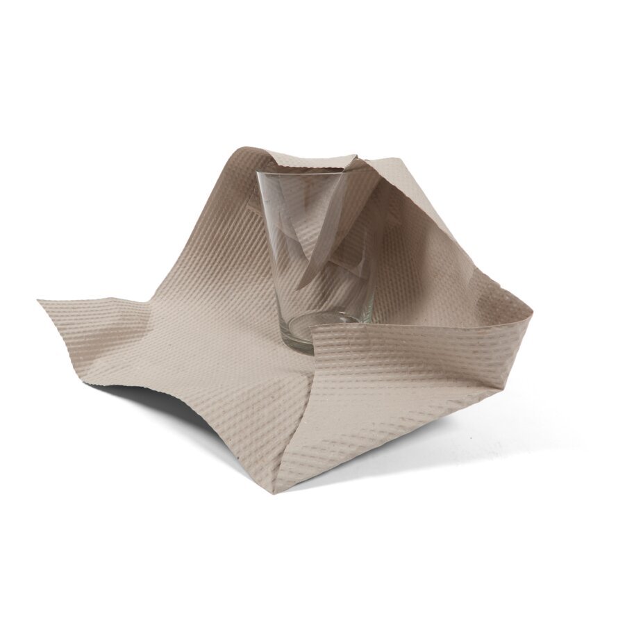 Schrenzpapier mit geprgter Noppenoberflche