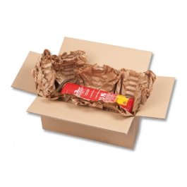 Papierpolster, endlos von der Rolle