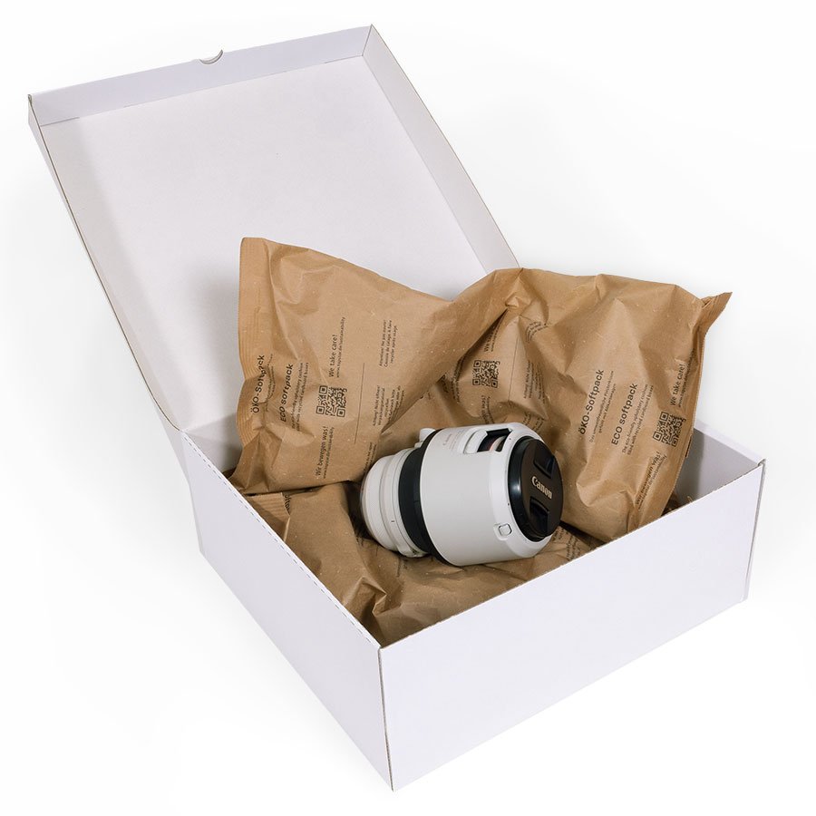 Mit Papierkissen sauber und ökologisch auspolstern Mit Papierkissen sauber und ökologisch auspolstern