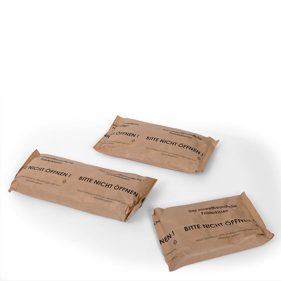 Umweltfreundliche Polsterkissen aus Recyclingpapier Umweltfreundliche Polsterkissen aus Recyclingpapier