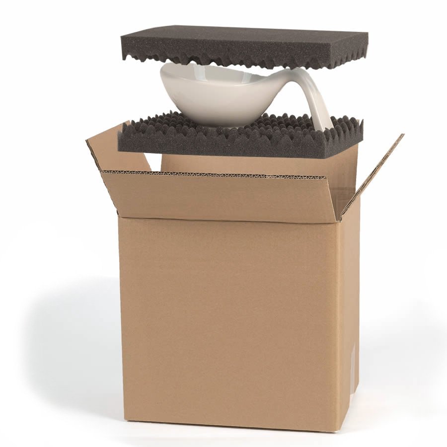 Noppenschaum als Polsterschutz für extrem empfindliche Güter Noppenschaum als Polsterschutz für extrem empfindliche Güter