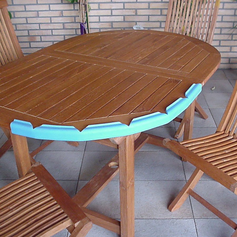 Durch die hohe Lippenspannung halten die U-Profile selbststndig an den zu schtzenden Teilen