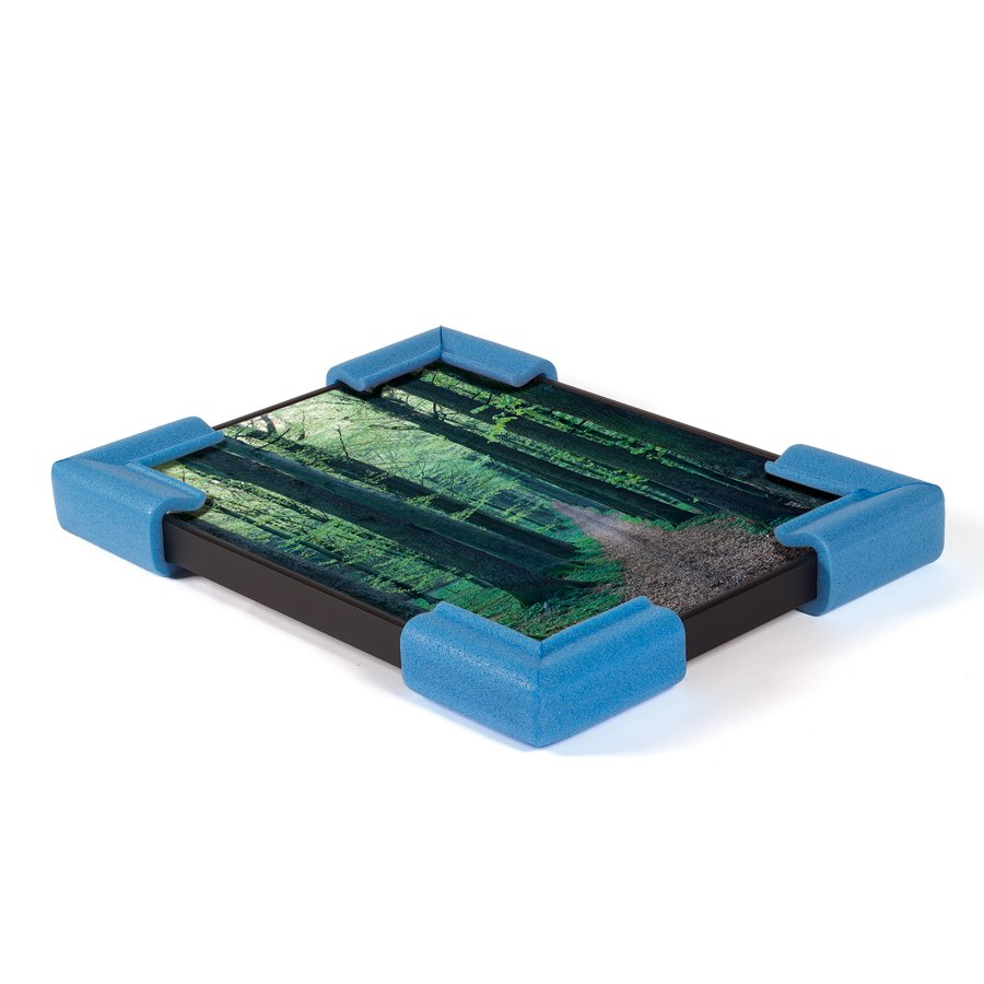 Durch die hohe Lippenspannung halten die U-Profile selbstständig an den zu schützenden Teilen Durch die hohe Lippenspannung halten die U-Profile selbstständig an den zu schützenden Teilen