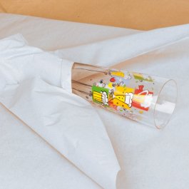 Schützt zuverlässig zerbrechliche Waren Glas eingewickelt in Seidenpapier