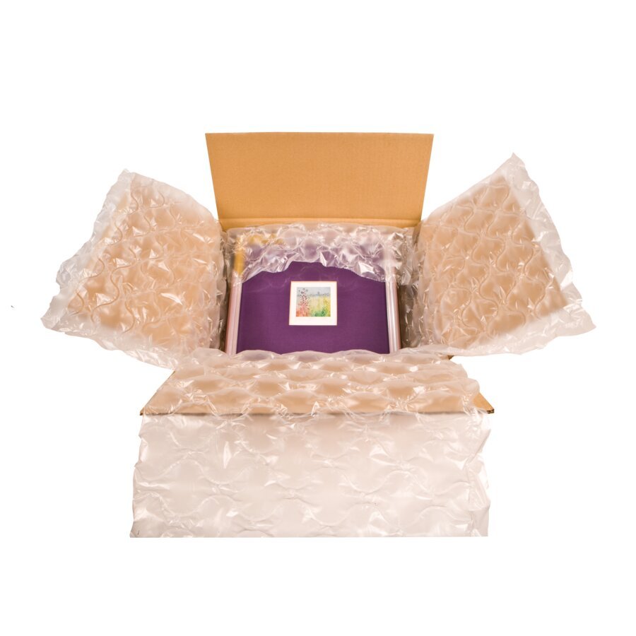 Luftkammermatte als perfekter Rundumschutz für empfindliche Packstücke Luftkammermatte als perfekter Rundumschutz für empfindliche Packstücke