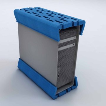 Das U-Profil lässt sich dank abgerundeter Kanten leicht aufstecken und sorgt für zuverlässigen Rundumschutz