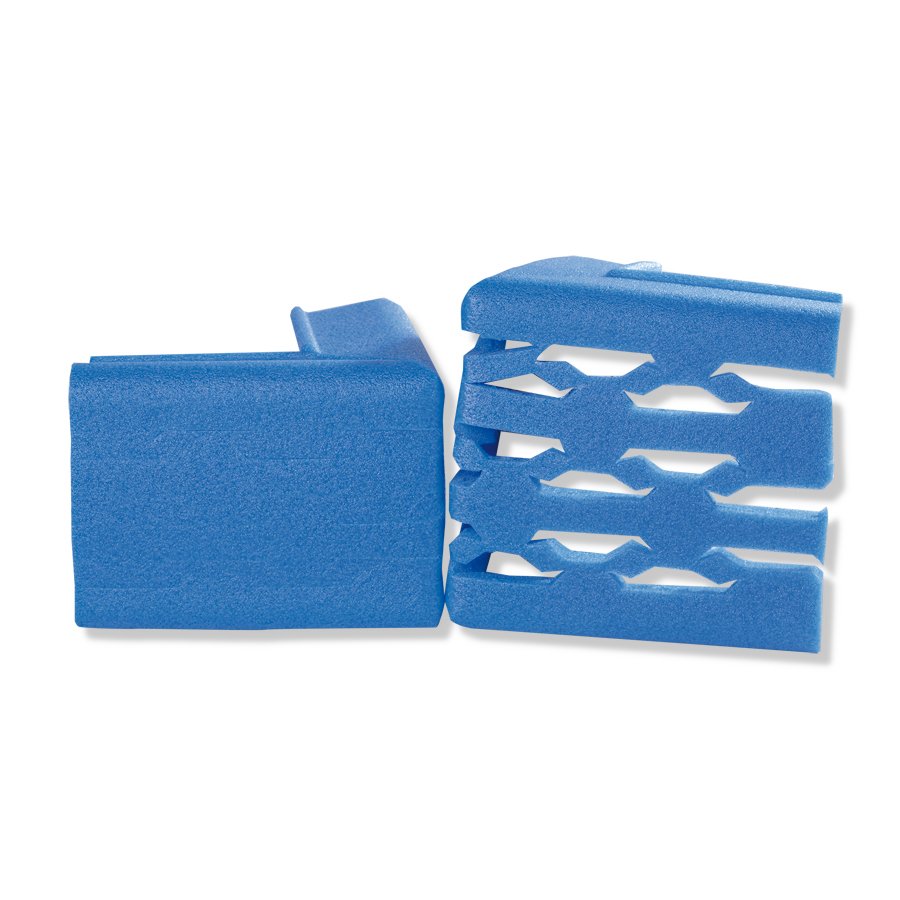 Schaumecke U Tulip Stretch aus stretchfähigem Schaumstoff Schaumecke U Tulip Stretch aus stretchfähigem Schaumstoff