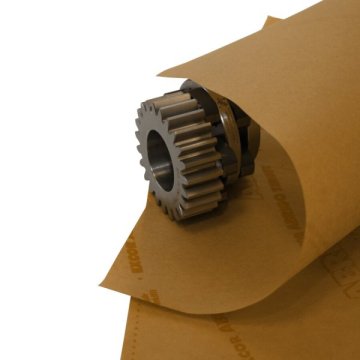 Mit dem robusten VCI-Korrosionsschutz-Papier verpacken Sie Ihre metallische Ware schnell, einfach und sicher