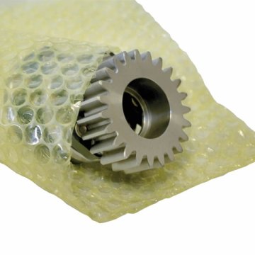Mit der VCI-Luftpolsterfolie verpacken Sie Ihre metallische Versandware korrosionsfrei und perfekt gepolstert