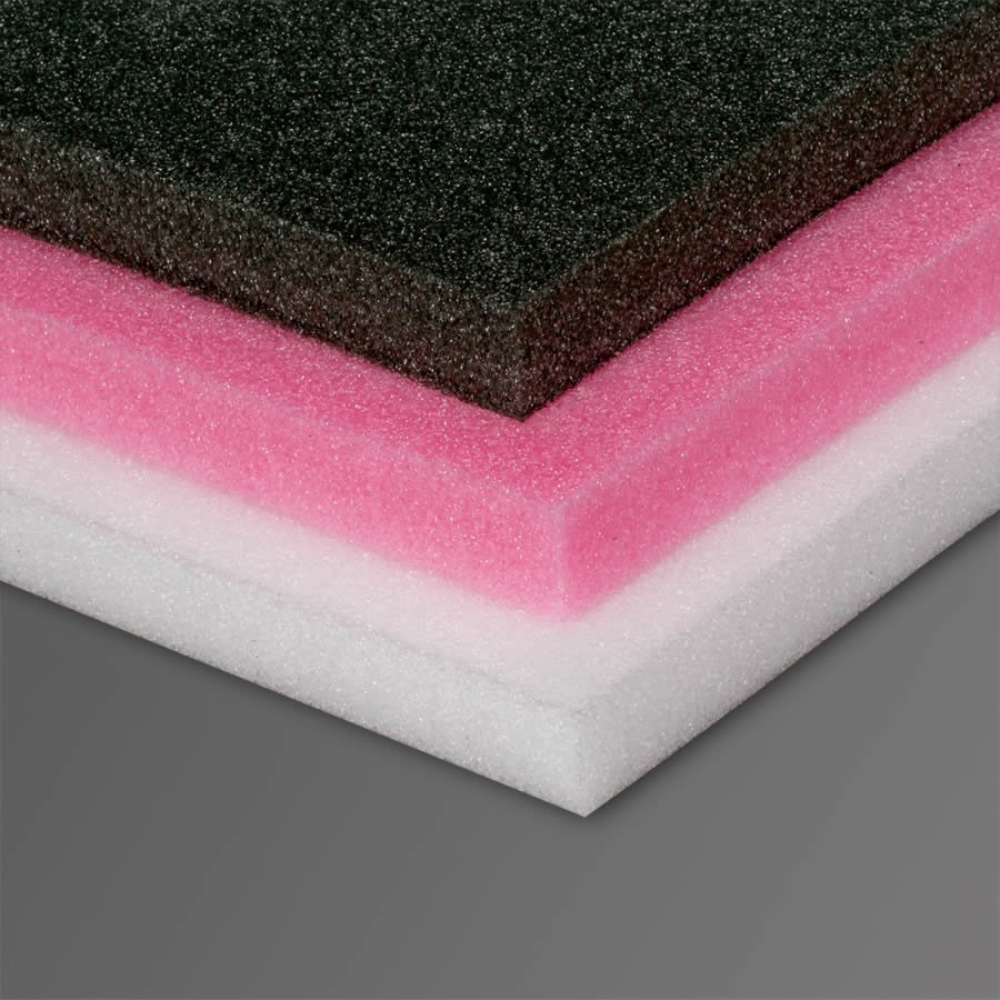 In drei Ausführungen erhältlich: weiß, schwarz und antistatisch In drei Ausführungen erhältlich: weiß, schwarz und antistatisch