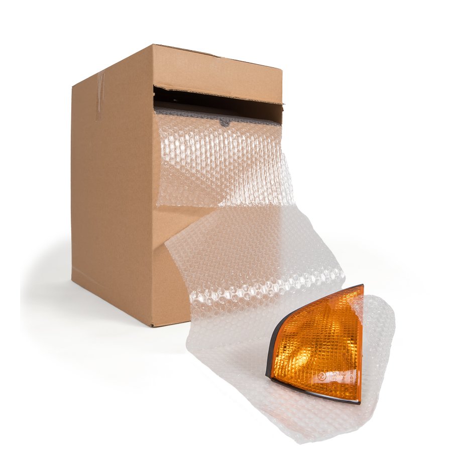 Perforierte Luftpolsterfolie in Spendebox Perforierte Luftpolsterfolie in Spendebox