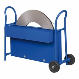 Abrollwagen für Stahlband, fahrbar Abrollwagen für Stahlband, fahrbar