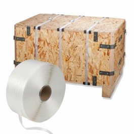 Textil-Umreifungsband, fadenverstärkt Textil-Umreifungsband, fadenverstärkt