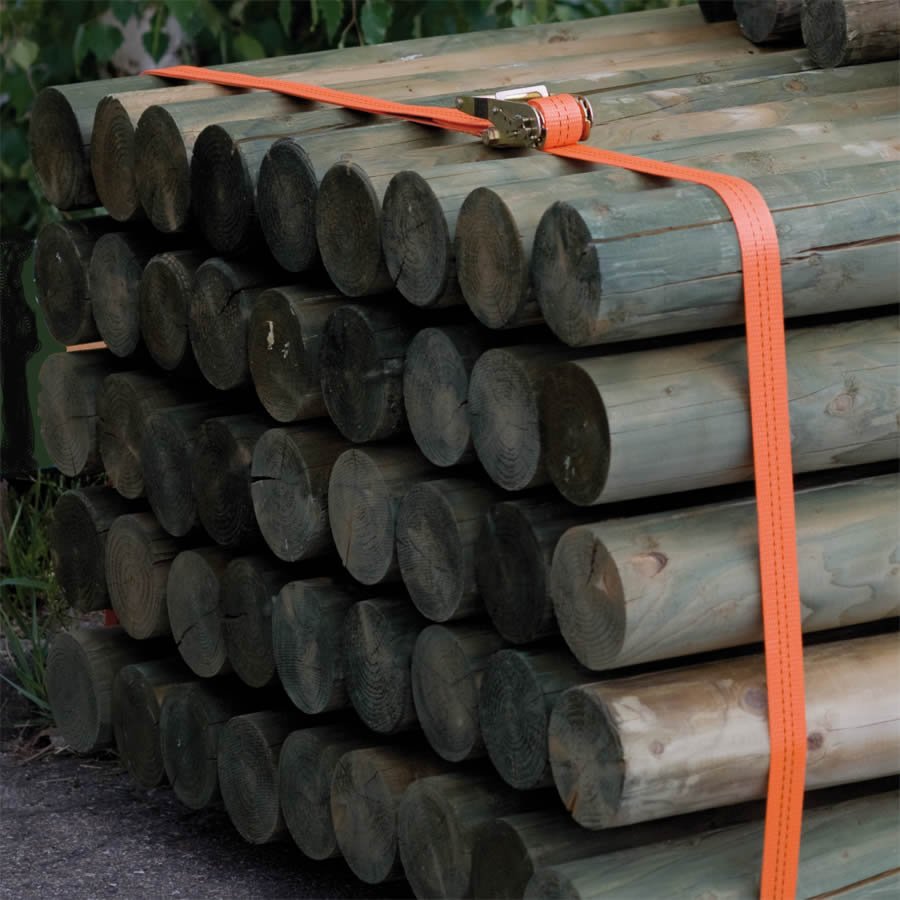 Umreifungsgurte halten sperrige Güter zuverlässig zusammen Umreifungsgurte halten sperrige Güter zuverlässig zusammen