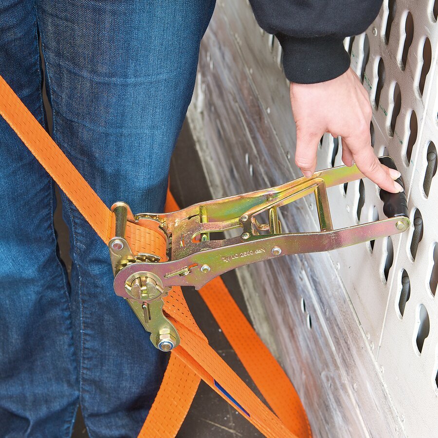 Der Zurrgurt mit Umkehrratsche ist ein deutsches Qualittsprodukt