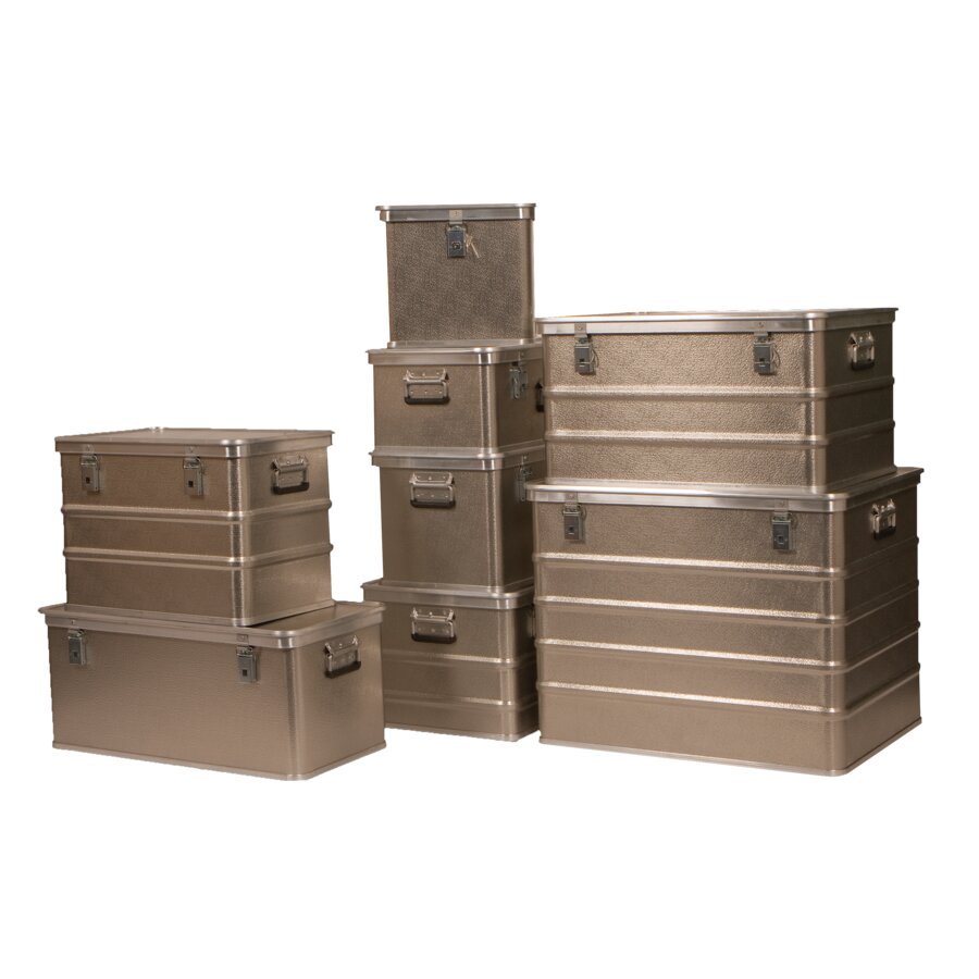 Alubox, mit Verschluss