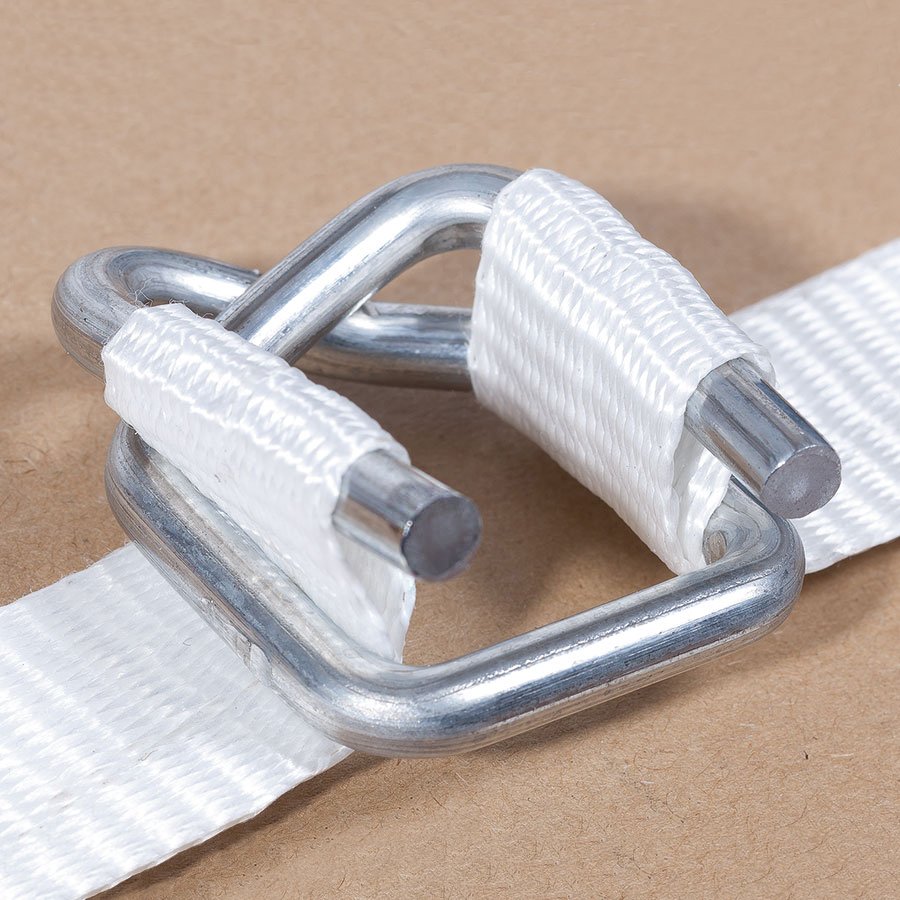 Draht-Verschlussklemmen für Textilumreifungsband Draht-Verschlussklemmen für Textilumreifungsband