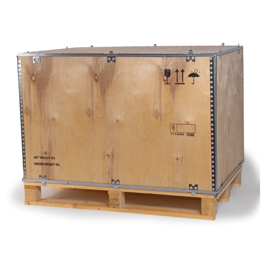 Ausführung mit zusätzlicher Einwegpalette Ausführung mit zusätzlicher Einwegpalette