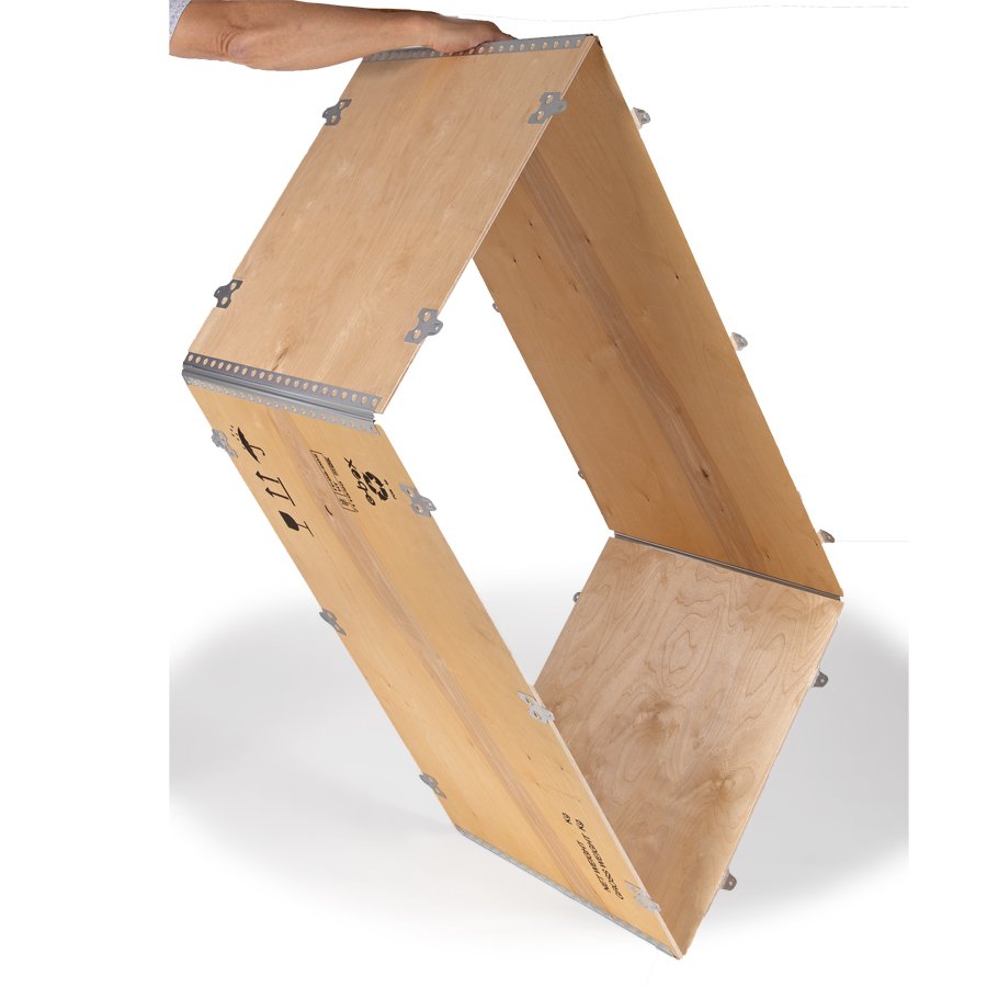 Der faltbare Ring kann einfach per Hand aufgebaut werden Der faltbare Ring kann einfach per Hand aufgebaut werden