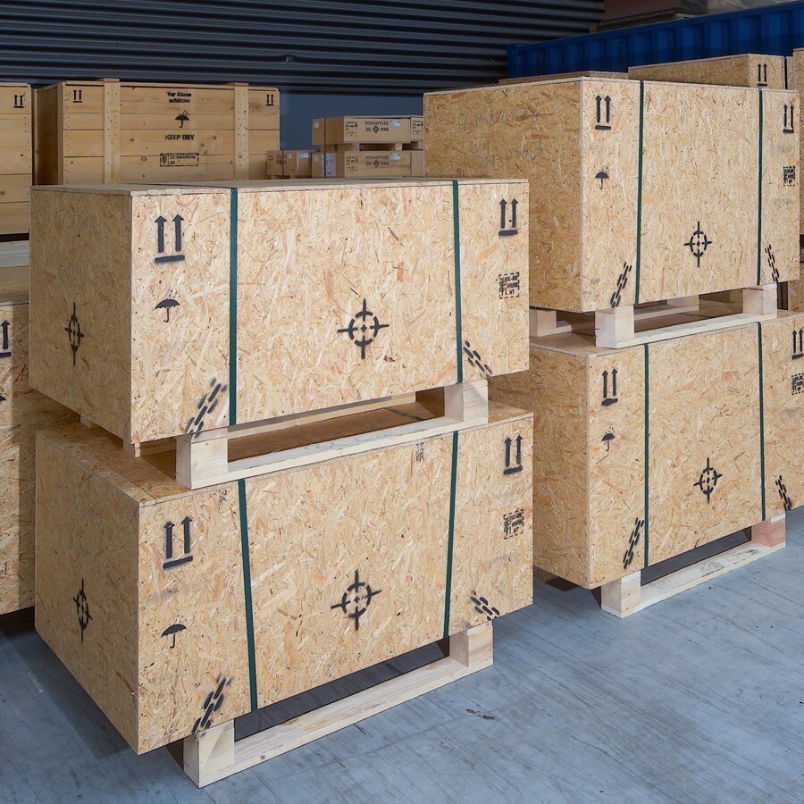 IPPC-Ausführung ist für den weltweiten Export ideal geeignet IPPC-Ausführung ist für den weltweiten Export ideal geeignet