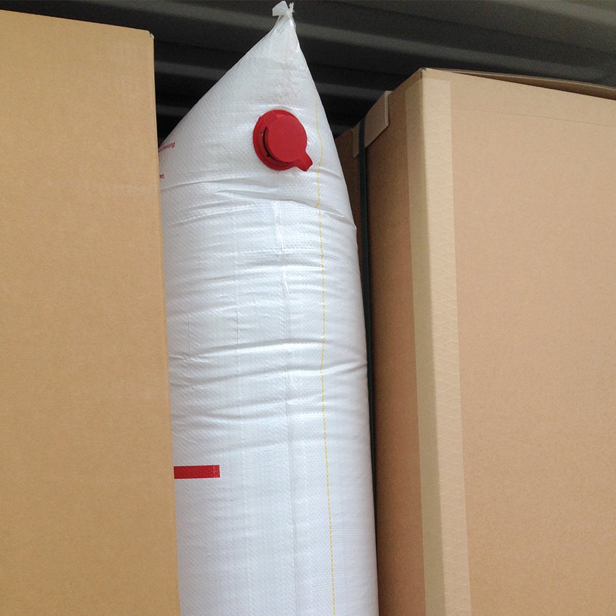 Die Stausäcke sind in Sekundenschnelle befüllt und sichern Ihre Ware während des Transports zuverlässig Die Stausäcke sind in Sekundenschnelle befüllt und sichern Ihre Ware während des Transports zuverlässig