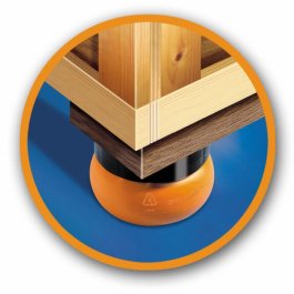 SKID-MATE Dämpfungsfüße für Paletten und Holzkisten SKID-MATE Dämpfungsfüße für Paletten und Holzkisten