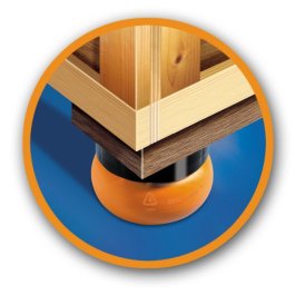 SKID-MATE Dämpfungsfüße für Paletten und Holzkisten SKID-MATE Dämpfungsfüße für Paletten und Holzkisten