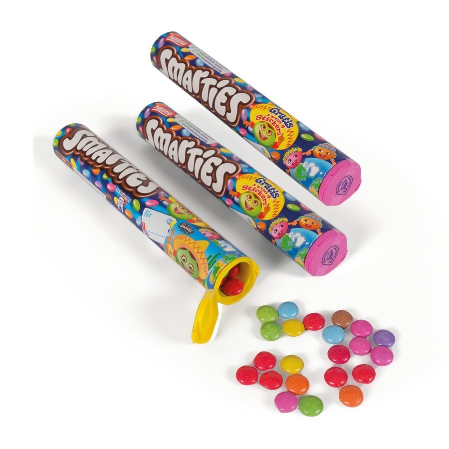 3 Riesenrollen Smarties gratis, Sorte kann variieren 3 Riesenrollen Smarties gratis, Sorte kann variieren