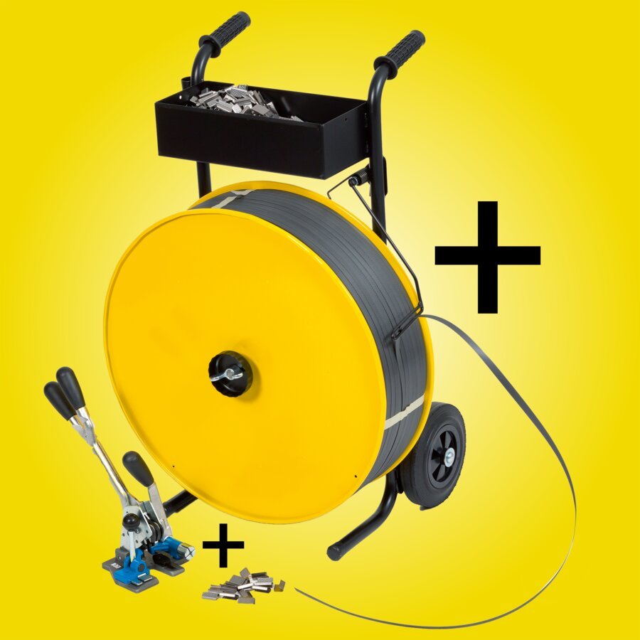 PP-Umreifungsband + Zubehr Spar-Set