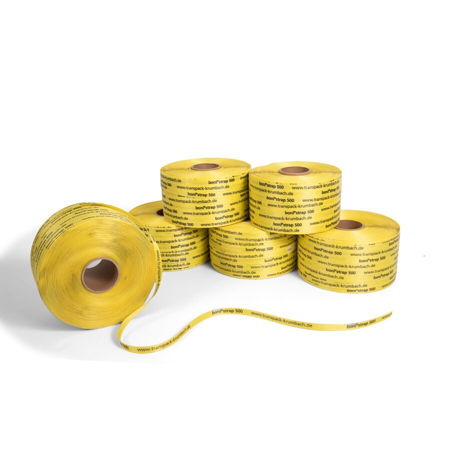 Das 16 mm breite Band ist extrem elastisch und eignet sich auch fr Packstcke mit empfindlicher Oberflche