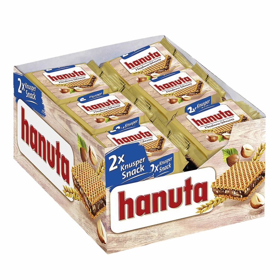 1 Packung Hanuta Waffeln gratis, Sorte kann variieren 1 Packung Hanuta Waffeln gratis, Sorte kann variieren