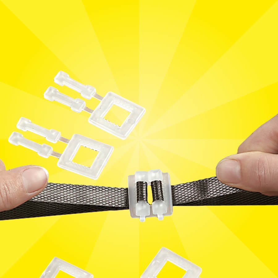 Spar-Set PP-Umreifungsband + Verschlussklemmen Spar-Set PP-Umreifungsband + Verschlussklemmen