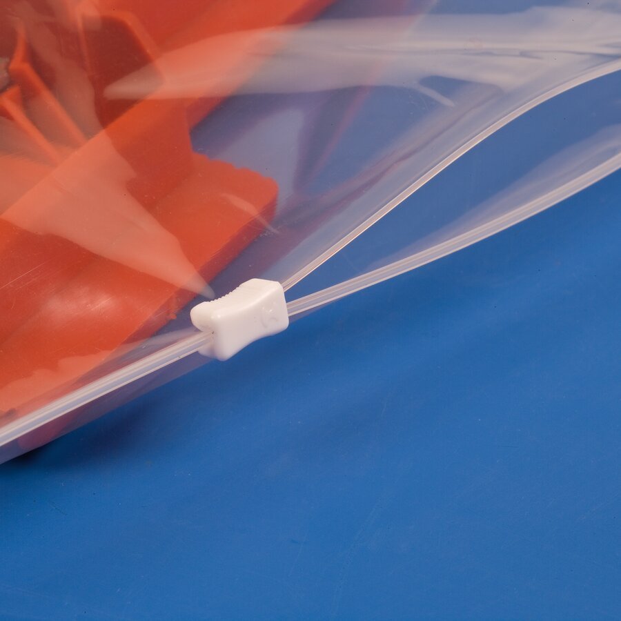 Einfaches Verschliessen dank dem Gleitverschluss