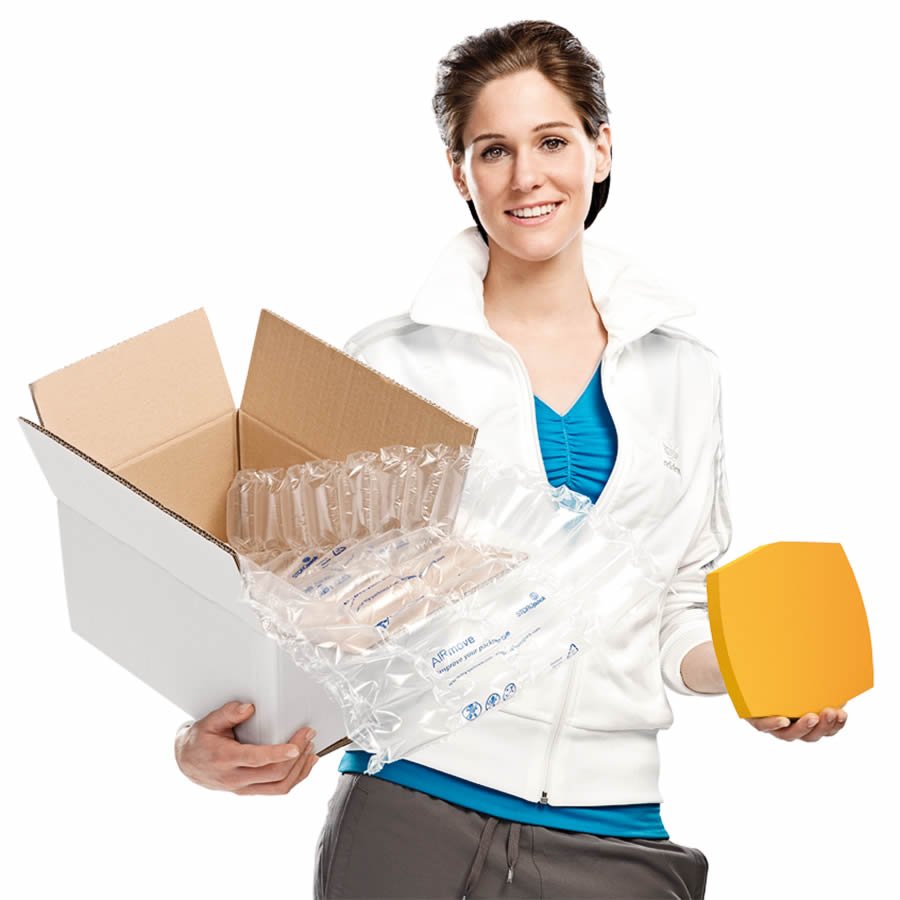 Luftkissen als sicherer Polsterschutz für Ihre Versandware Luftkissen als sicherer Polsterschutz für Ihre Versandware