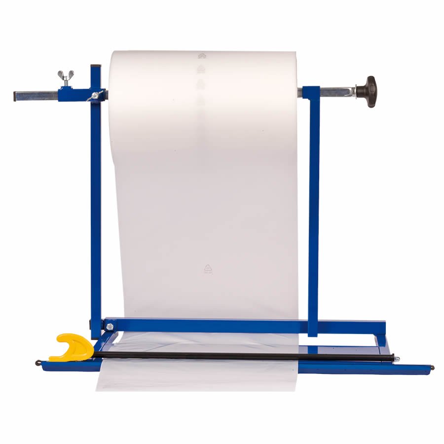 Spezial Abroll-Ständer mit Schneidevorrichtung für Schlauchfolie, Bestell-Nr. 7.0173 Spezial Abroll-Ständer mit Schneidevorrichtung für Schlauchfolie, Bestell-Nr. 7.0173