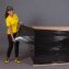 Schwarze Handstretchfolie auch mit Ihrem Firmenlogo erhältlich Schwarze Handstretchfolie auch mit Ihrem Firmenlogo erhältlich