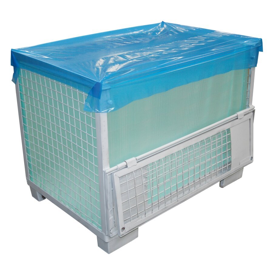 Folienhaube für Gitterbox (Bestell-Nr. 6.0533) Folienhaube für Gitterbox (Bestell-Nr. 6.0533)
