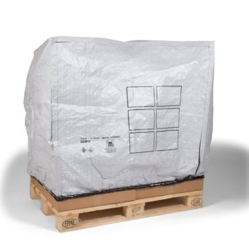 Paletten-Schutzhaube aus Bändchengewebe (Abbildung weicht ab)